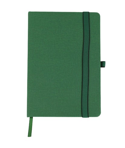 ZURI - A5 PU Fabric Custom Notebook with Calendar